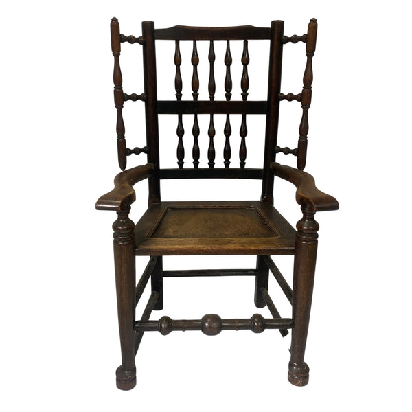 18th Century Spindle Back Armchair