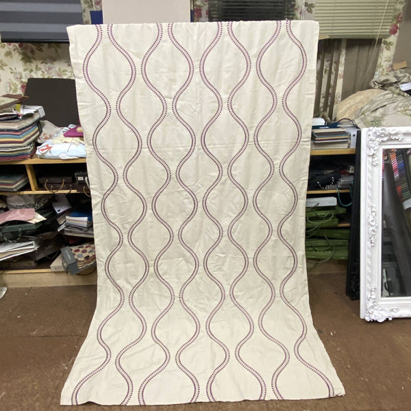 Harlequin Embroidered Linen (60% linen, 40% cotton) Remnant 300cm