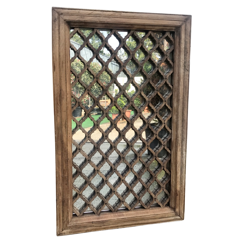 Antique Indian Jali Window Mould (H110cm | W70cm)