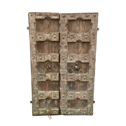 ANTIQUE INDIAN TEMPLE DOOR | H170CM • W118CM