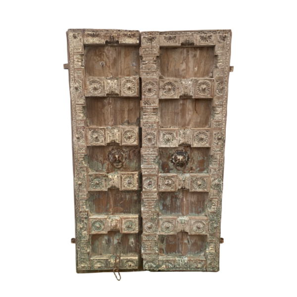 ANTIQUE INDIAN TEMPLE DOOR | H170CM • W118CM