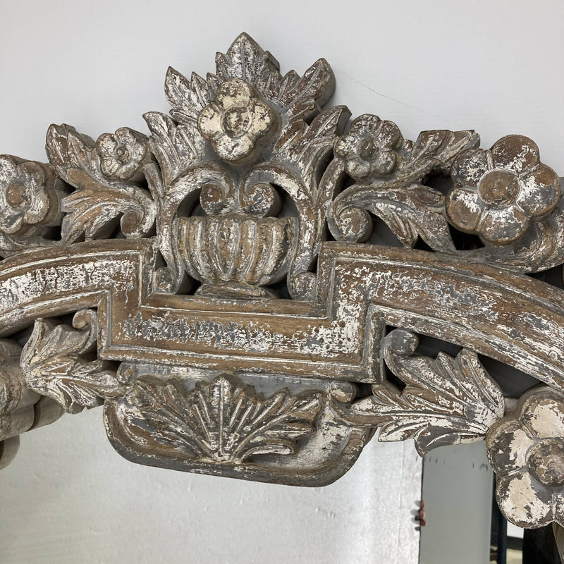 Hand Carved Ornate Wooden Mirror