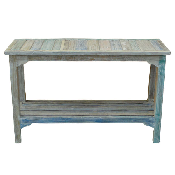 Reclaimed hand painted Indian console (W120cm | H77cm)