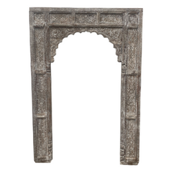Hand Carved Reclaimed Teak Wood Arch (H247CM | W183CM)