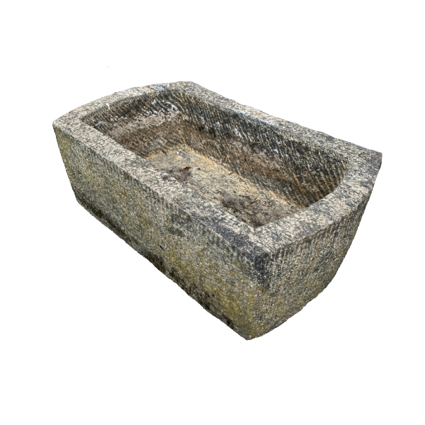 Indian Granite Stone Trough Planter (w96cm x h34)