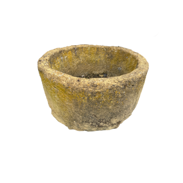 Indian Jaisalmer Yellow Stone Bowl Planter (Ø74cm x h40cm)