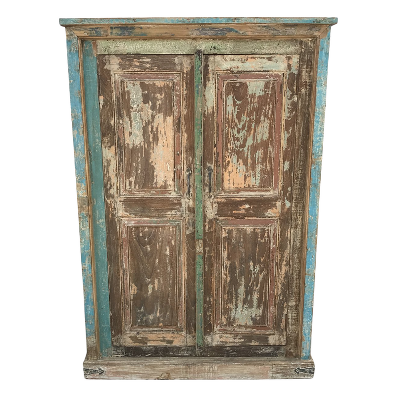 RECLAIMED WOOD PAINTED CABINET (H152cm | W103cm)