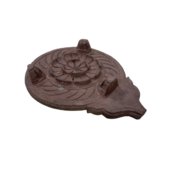 Hand Carved Stone Chakla Plate (w345cm x h5cm)
