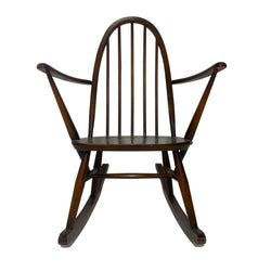 Mid Century Ercol Rocking Chair Stamped B.S.I - 1960 (2056)