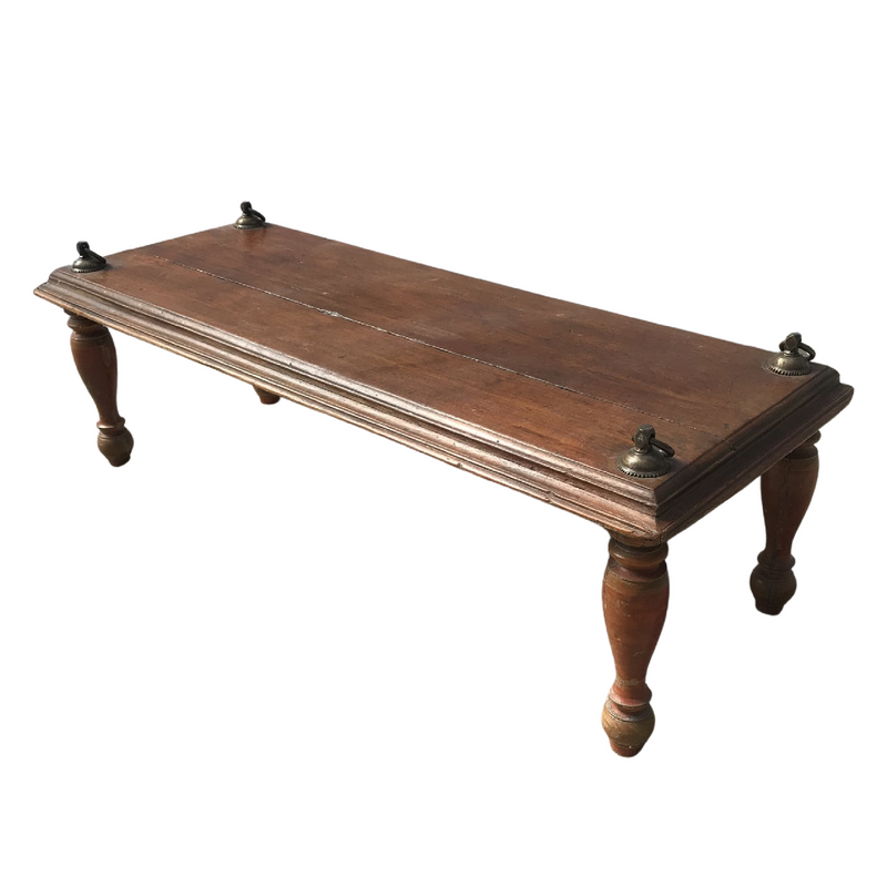 VINTAGE INDIAN SWING COFFEE TABLE (W147CM | H47CM)