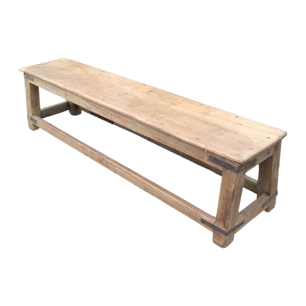 Vintage Indian bench (W183cm | H44cm)