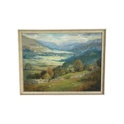 Welsh Landscape Oil Painting, 1976