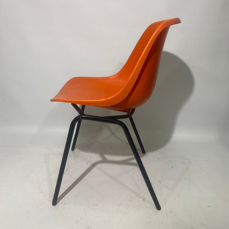Set of 8 Mid Century Plastic Stacking Chairs