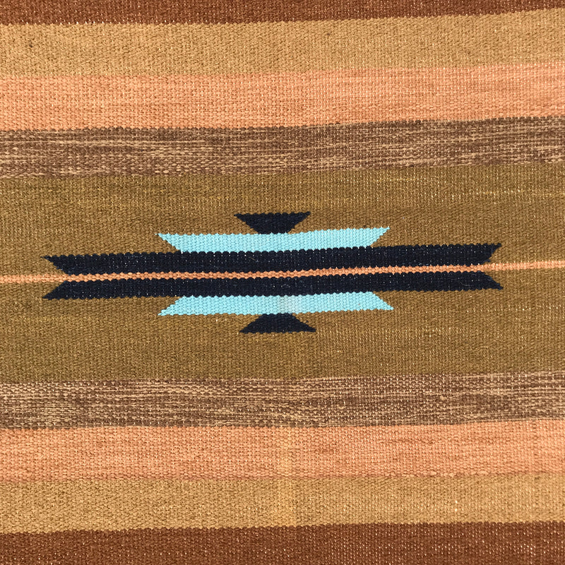Hand crafted and dyed rug (180cm x 120cm)