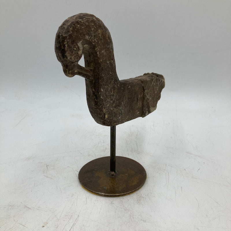 Antique Indian Turban Hook on stand