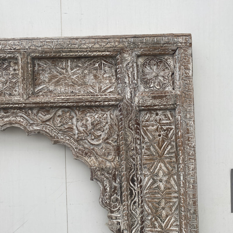 Hand Carved Reclaimed Teak Wood Arch (H247CM | W183CM)