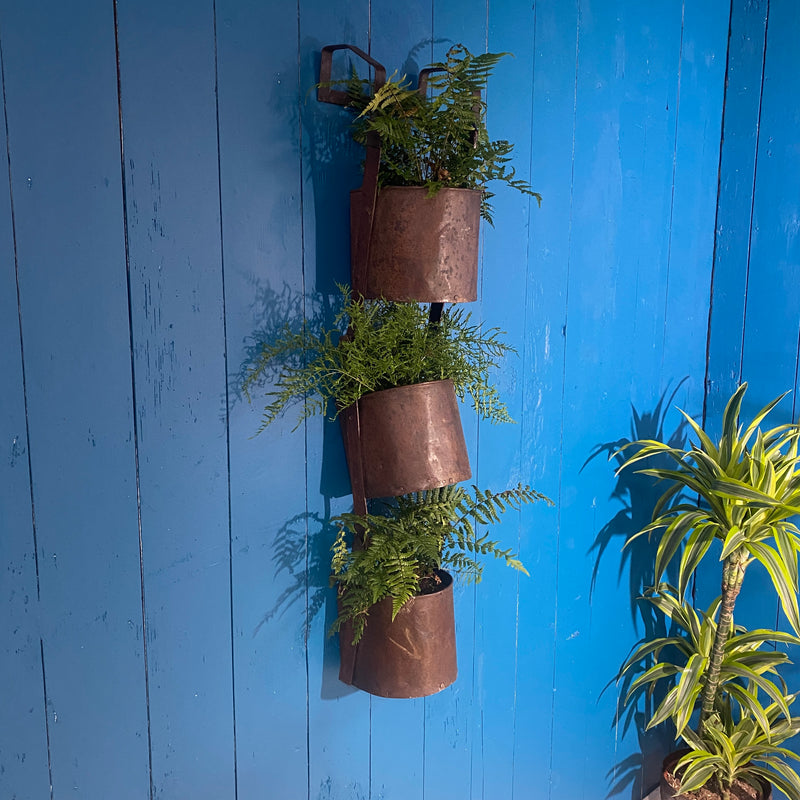 Vintage Indian Well Buckets Wall Planter (H100CM)