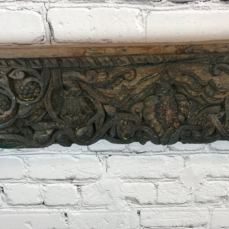 ANTIQUE CARVED ARCHITECTURAL PANEL