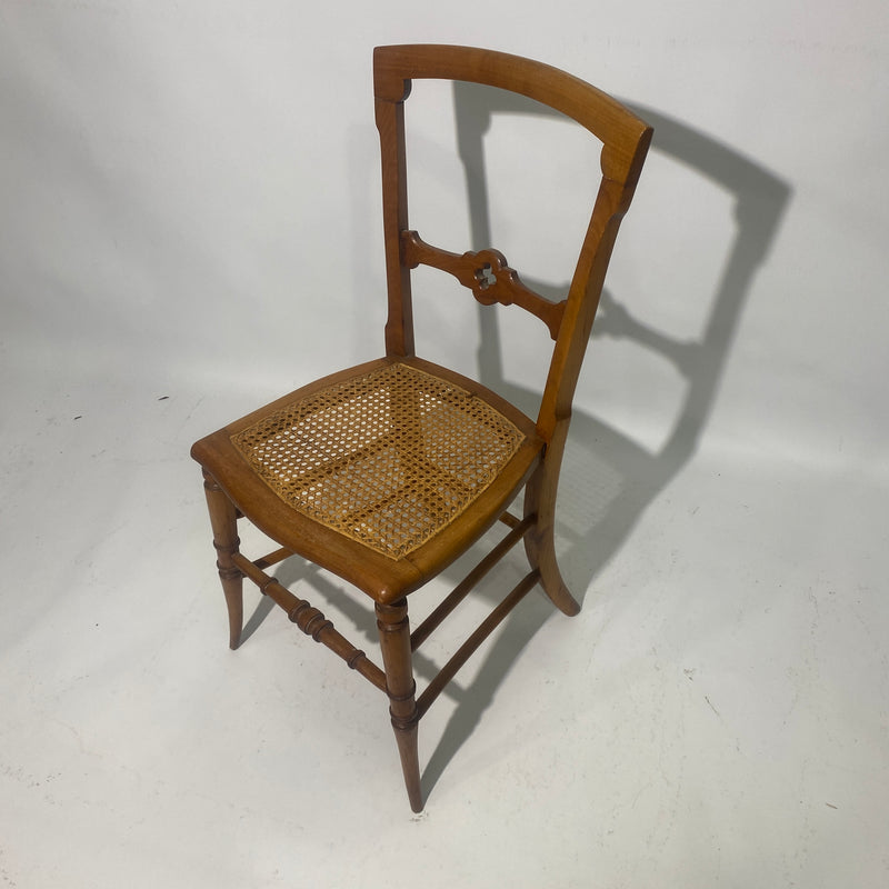Early 20th Century Cane Seat For Restoration