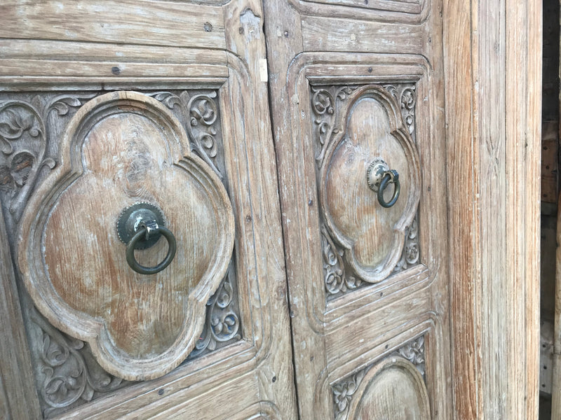 Impressive Antique Indian mansion door (H225cm | W127cm)