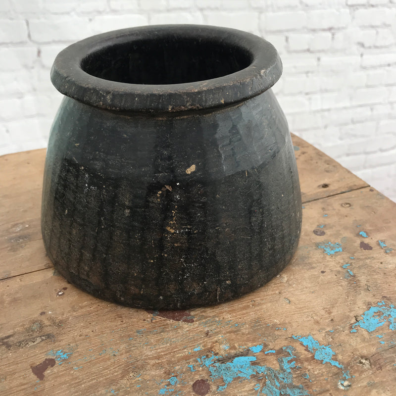 Ancient cookware Indian Soapstone pot | ø18cm