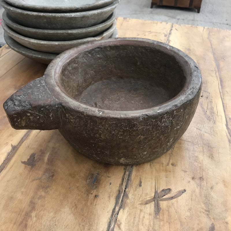 Vintage earthenware pot | ø21cm H10cm