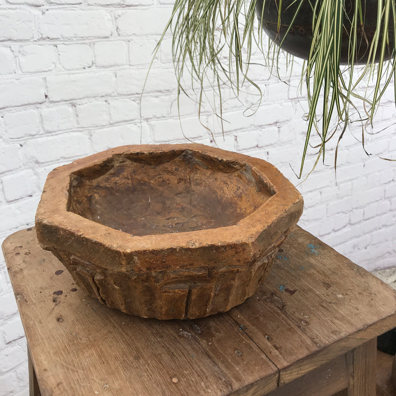 Indian stoneware pot | ø25cm H10cm