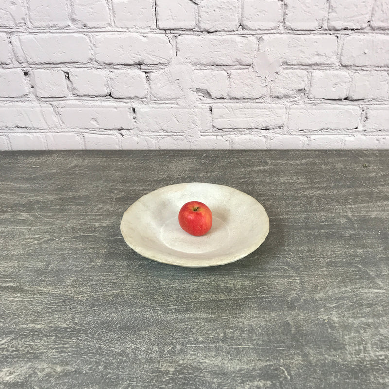 Vintage hand crafted marble bowl | ø28cm | 45133a
