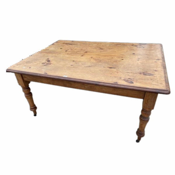 Victorian Pine Scrub Table