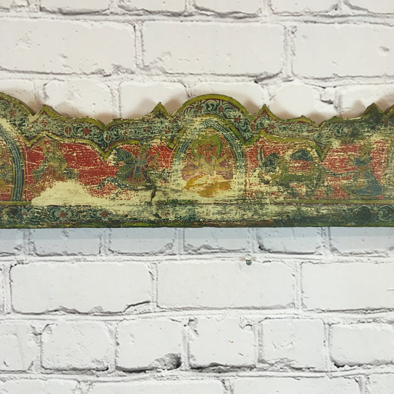 HAND PAINTED ARCHITECTURAL PANEL (W157CM | H18CM)