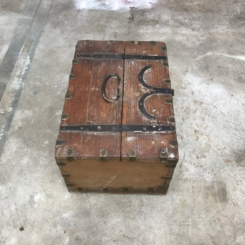 Antique tribal dowry box