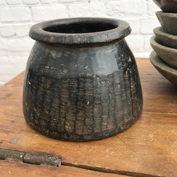 Ancient cookware Indian Soapstone pot | ø18cm