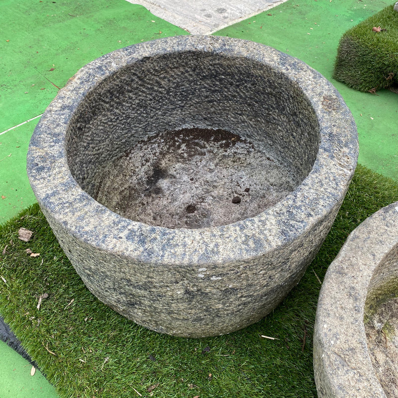 Indian Granite Stone Bowl Planter (Ø57cm x h32)
