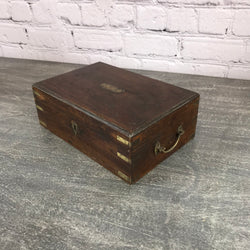 ANTIQUE ANGLO INDIAN DOWRY JEWELLERY BOX
