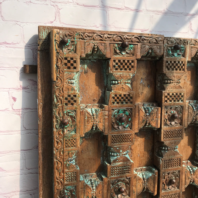 Antique Indian Temple door (H185 | W105)