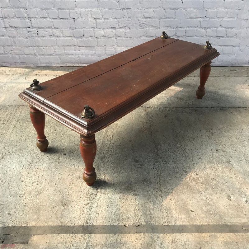 VINTAGE INDIAN SWING COFFEE TABLE (W147CM | H47CM)