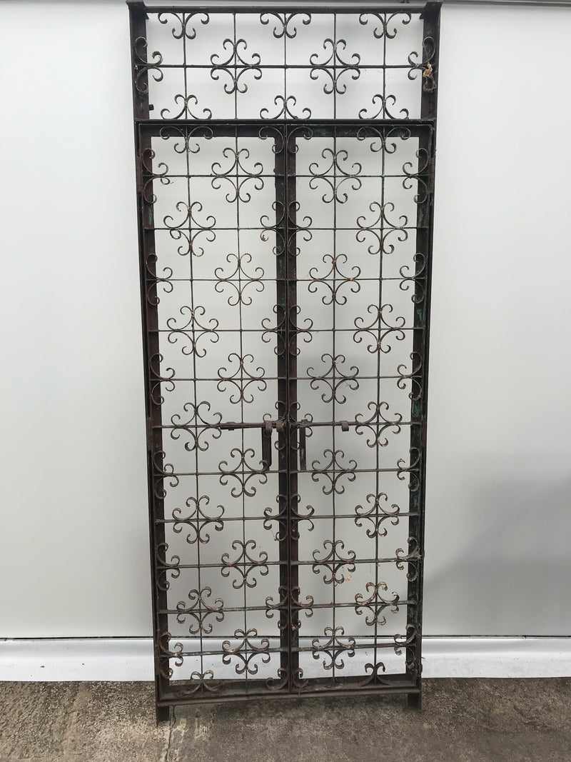 Vintage wrought iron Decorative Garden Gate (H230cm | W90cm)