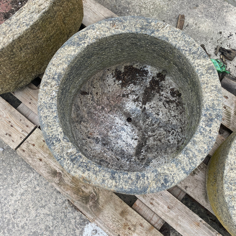 Indian Granite Stone Bowl Planter (Ø57cm x h32)
