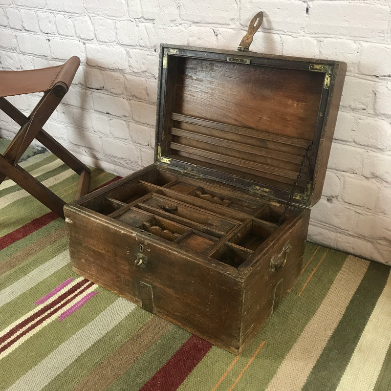 ANGLO INDIAN CHEST | DESK JEWELLERY BOX