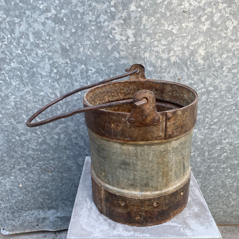 Vintage Rustic Milk Churn Bucket (Ø26cm x h29cm)