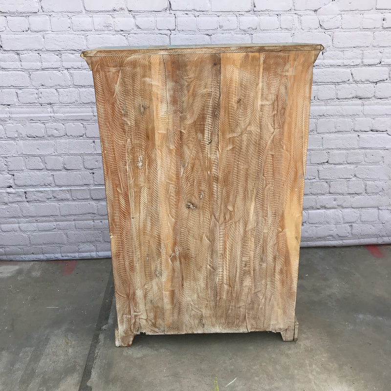 Reclaimed Indian teak wood shelving cabinet