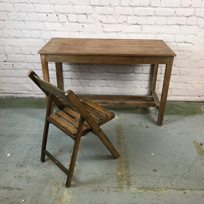 Teak side table (W120cm | H76cm)