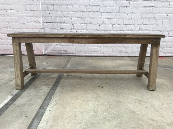 Rustic bench with wood patina (W122cm | H45cm)