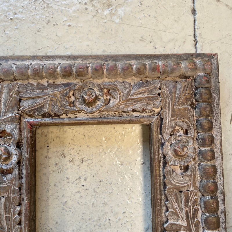 Vintage carved picture frame
